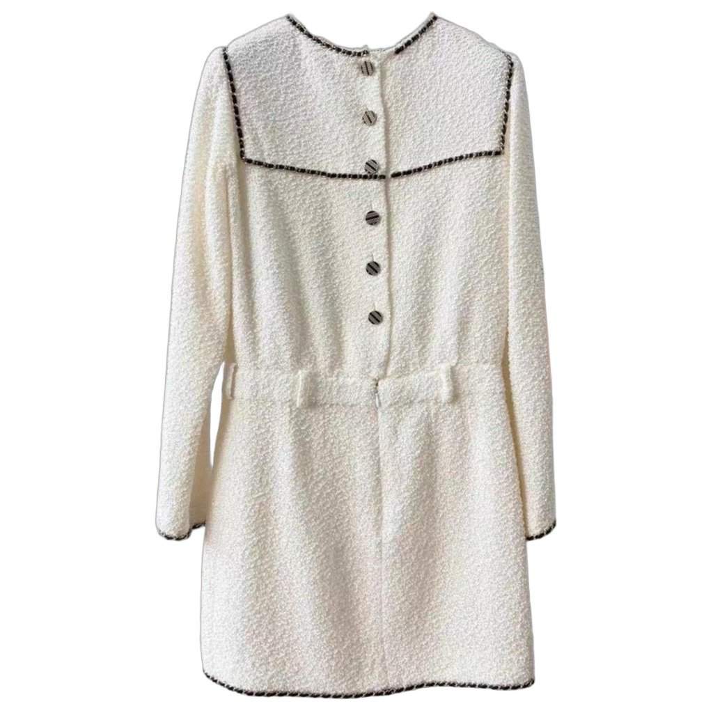 Chanel Viscose Dress MultiColor Viscose Very good - Front View
