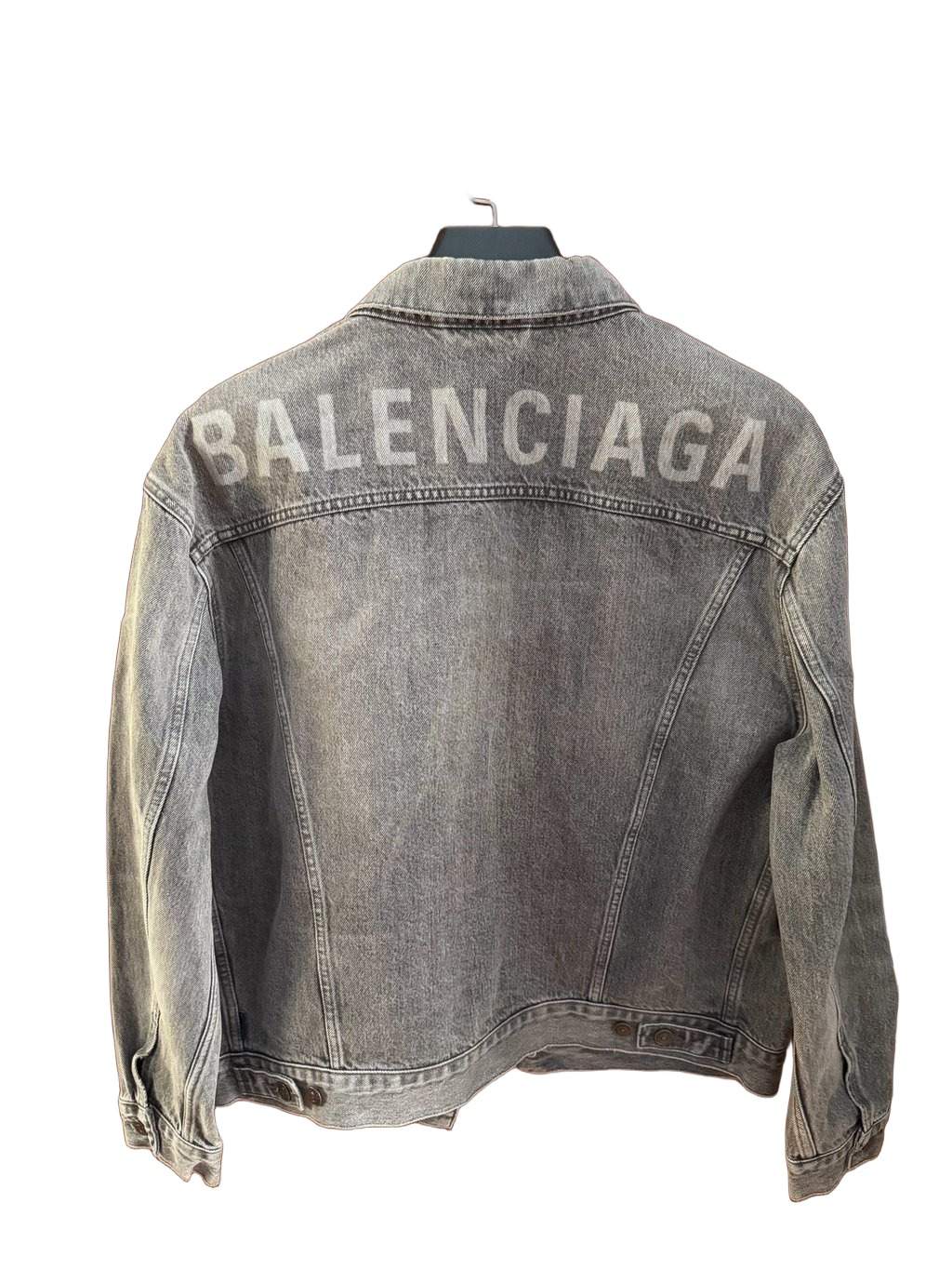 Balenciaga Denim Jacket MultiColor FR 48 Denim | Pre-Owned D