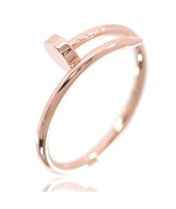 Cartier Juste Un Clou SM Nail Pink Gold 18K Ring Pink Gold Very good - Front View