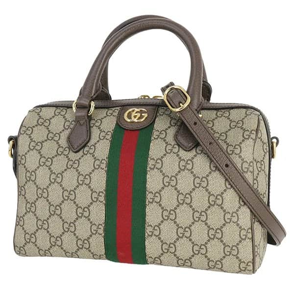 Gucci Small Ophidia GG Tote and Shoulder Bag MultiColor Canvas Never worn - Front View