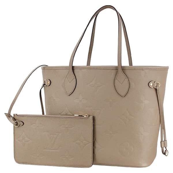 Louis Vuitton Neverfull MM Tote Bag MultiColor Leather Very good - Front View