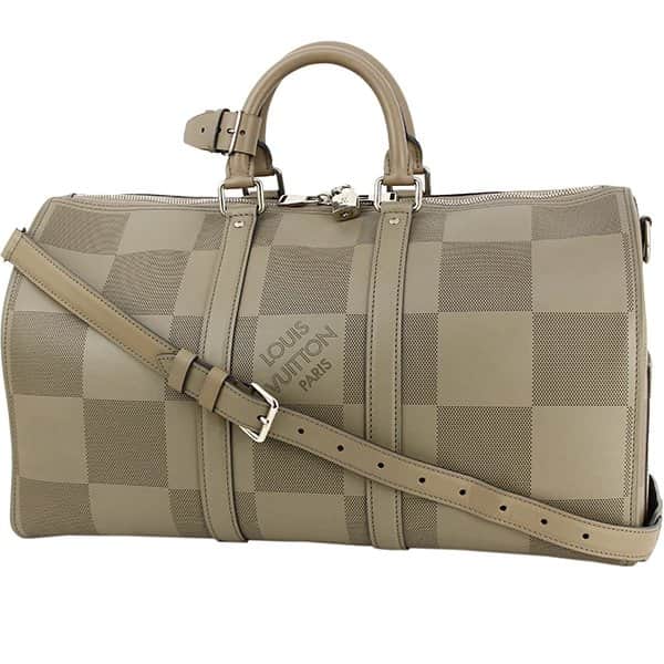 Louis Vuitton Nomade Grand Damier Keepall Bandouliere 45 Bag MultiColor Leather Very good - Front View