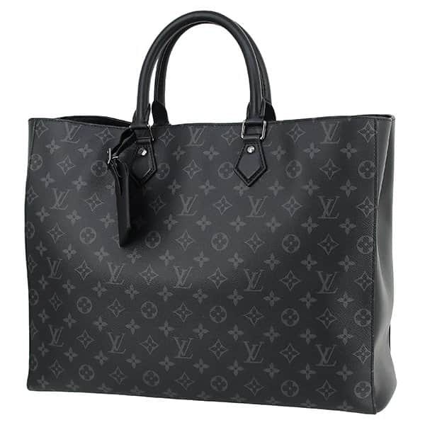 Louis Vuitton Bag Grand Sac Monogram Eclipse MultiColor Leather Never worn - Front View