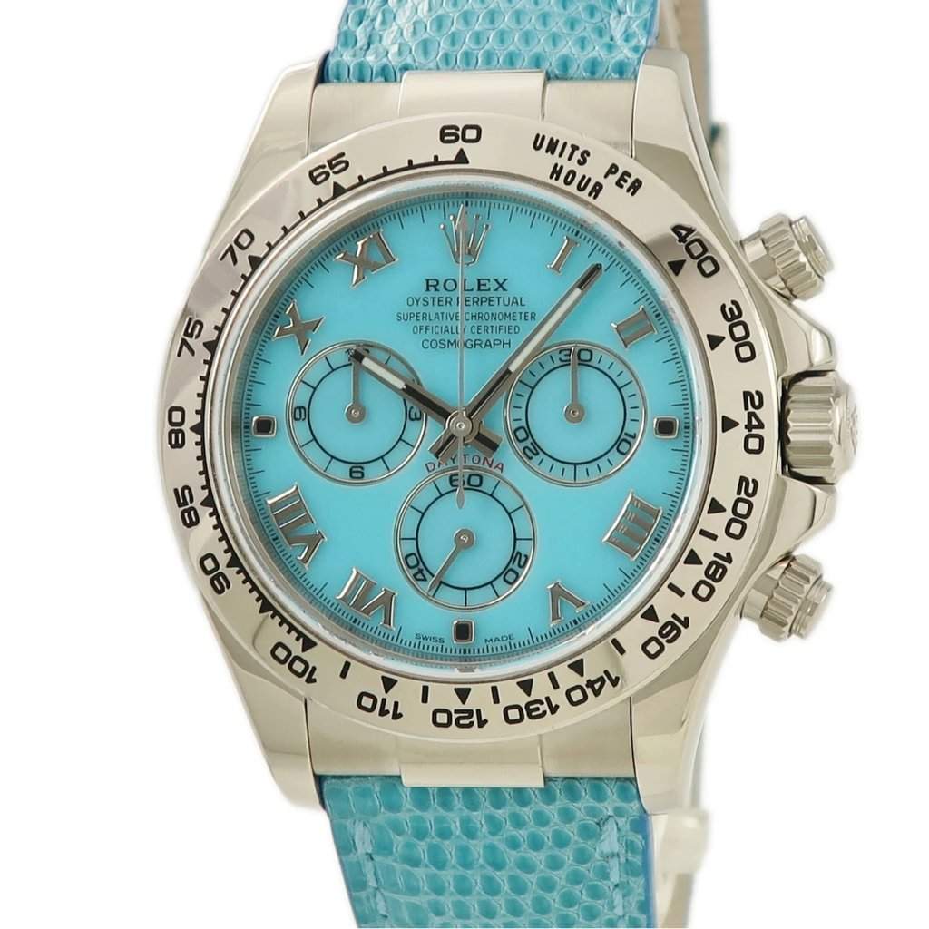 Rolex Cosmograph Daytona 116519 Blue Very good - Front View