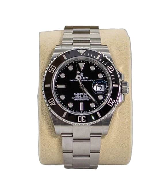 Rolex submariner ref no 126610LN stainless steel oyster bracelet Men’s wristwatch 41mm Silver Stainless steel Never worn - Front View
