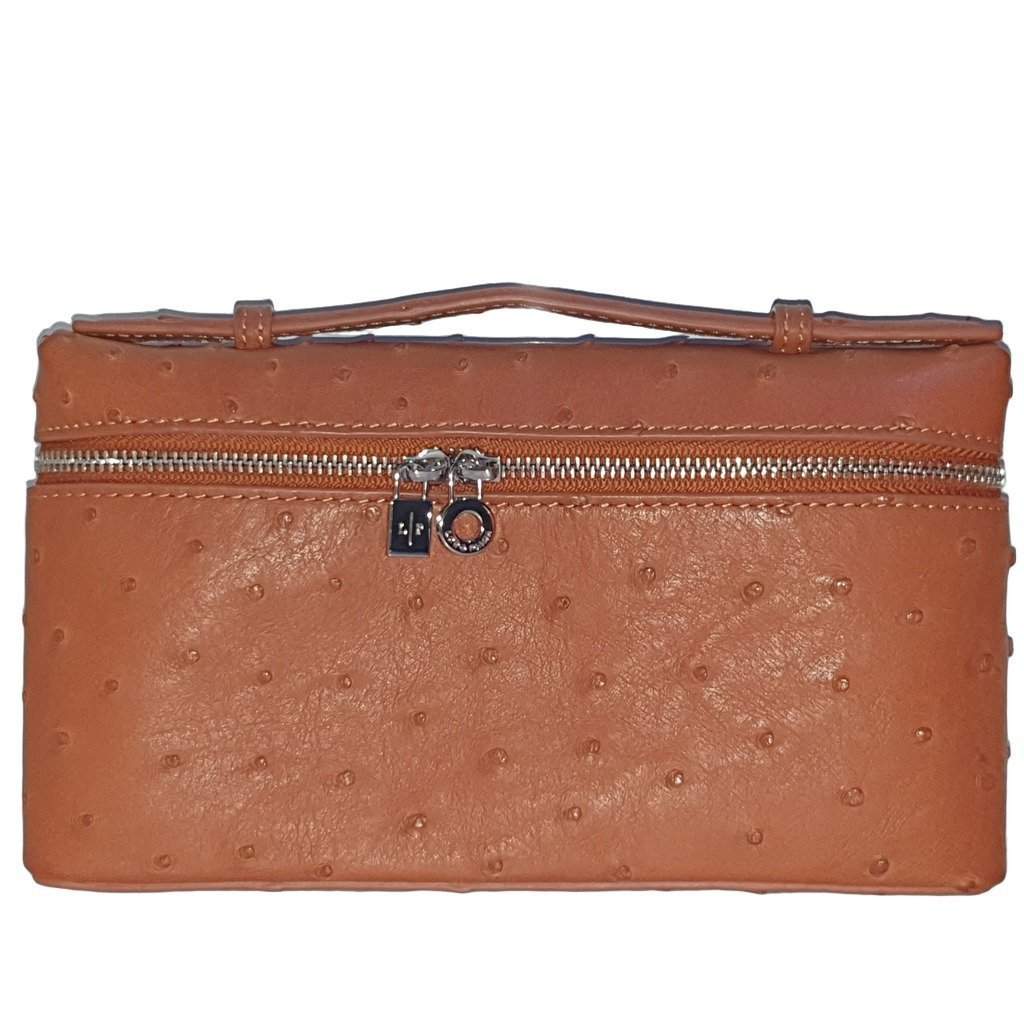 Loro Piana Extra pocket L19 Brown Leather Never worn - Front View