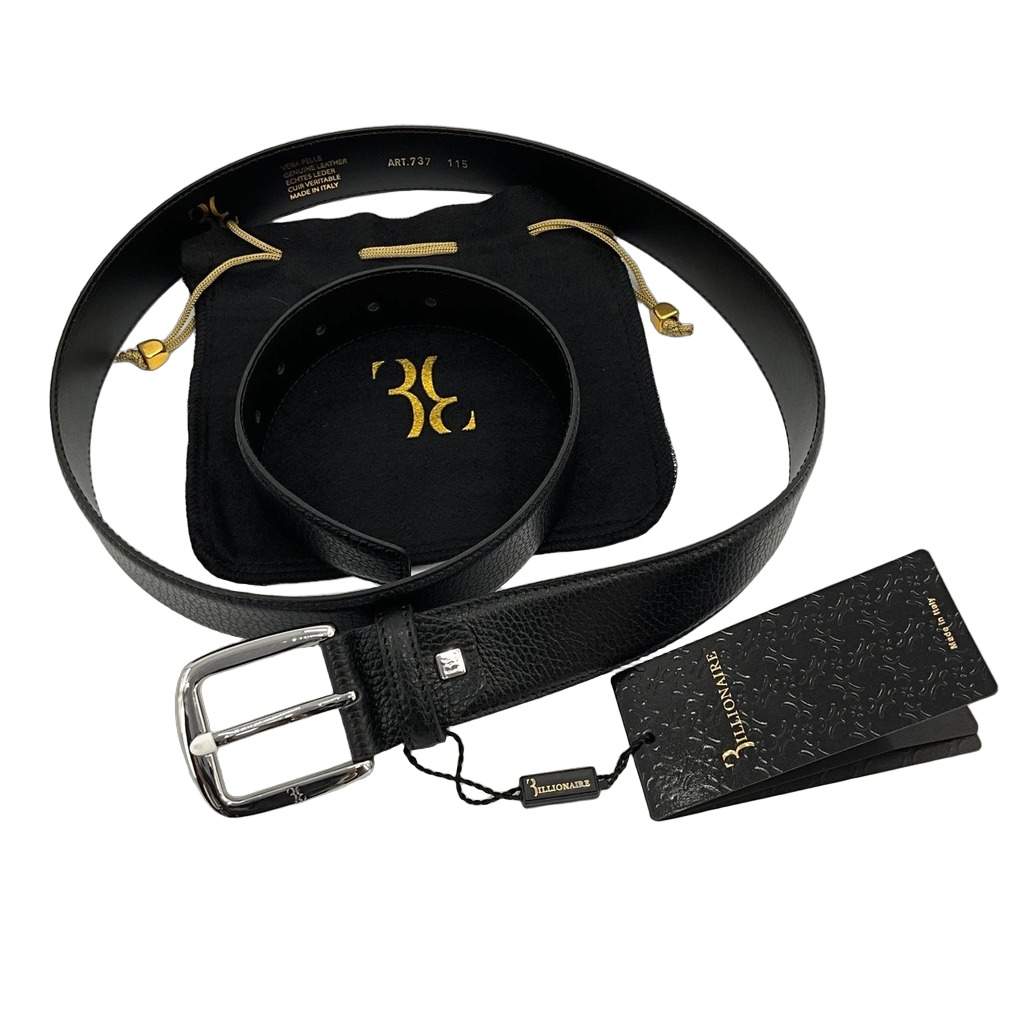 Billionaire Billionaire Belt Steel Buckle