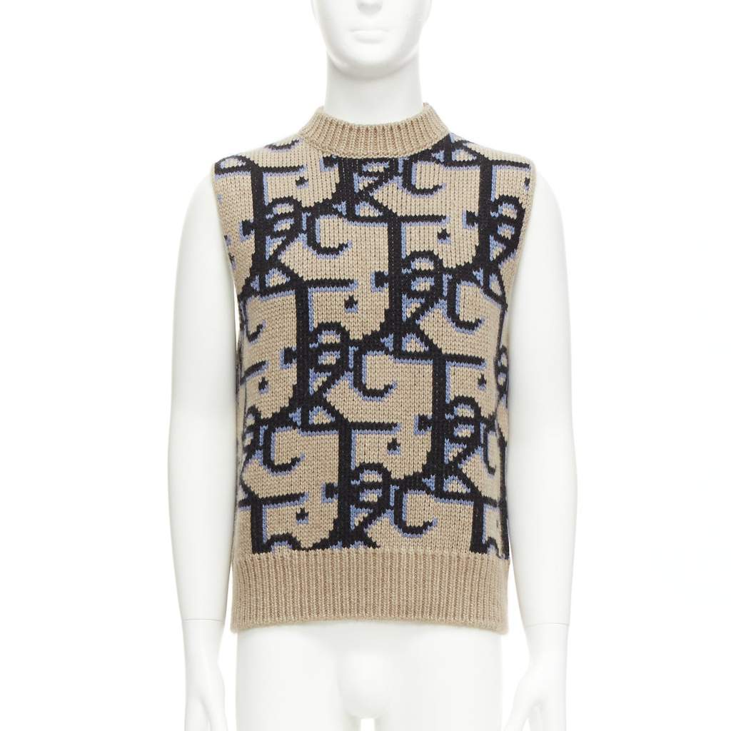 Dior Cactus Jack Beige Cashmere Never worn - Front View