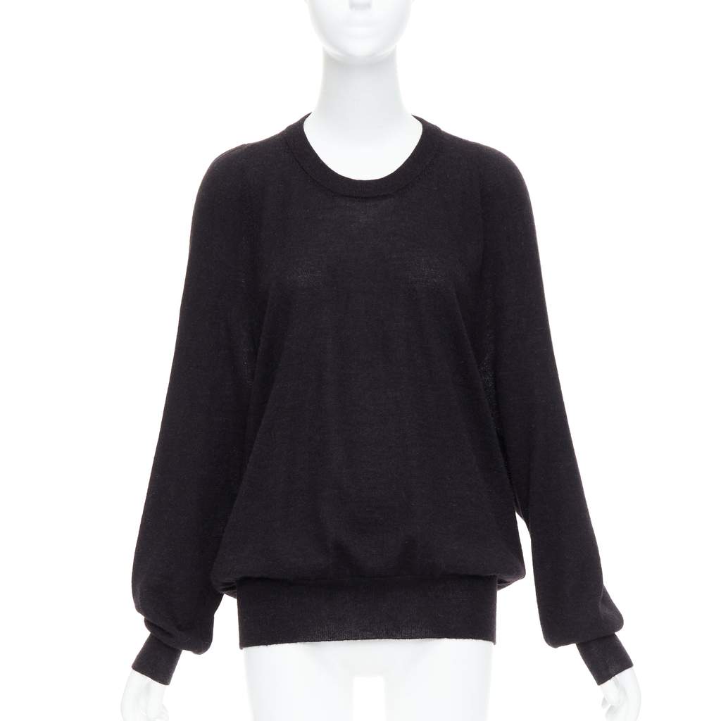 Maison Martin Margiela Oversized Alpaca Sweater Grey Polyester Never worn - Front View