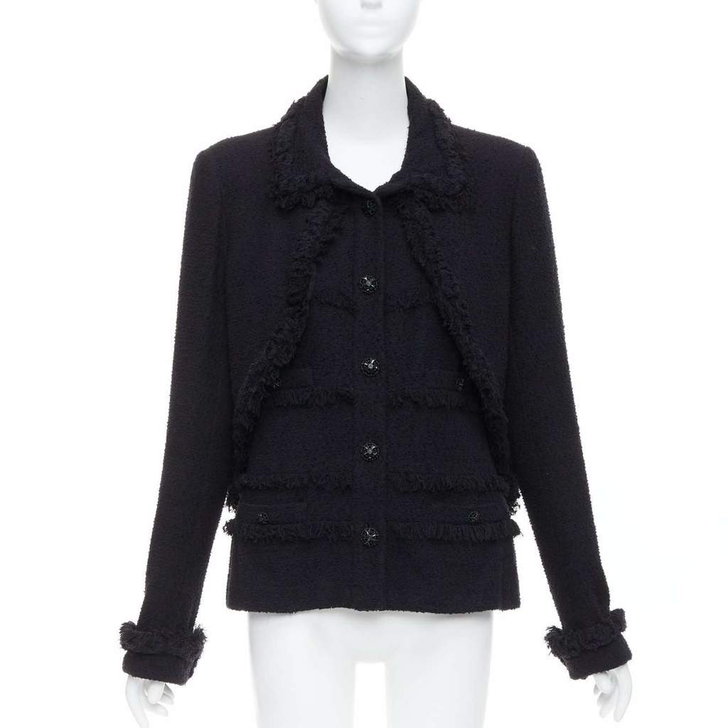 Chanel P33960V20596 Black Wool Very good - Front View