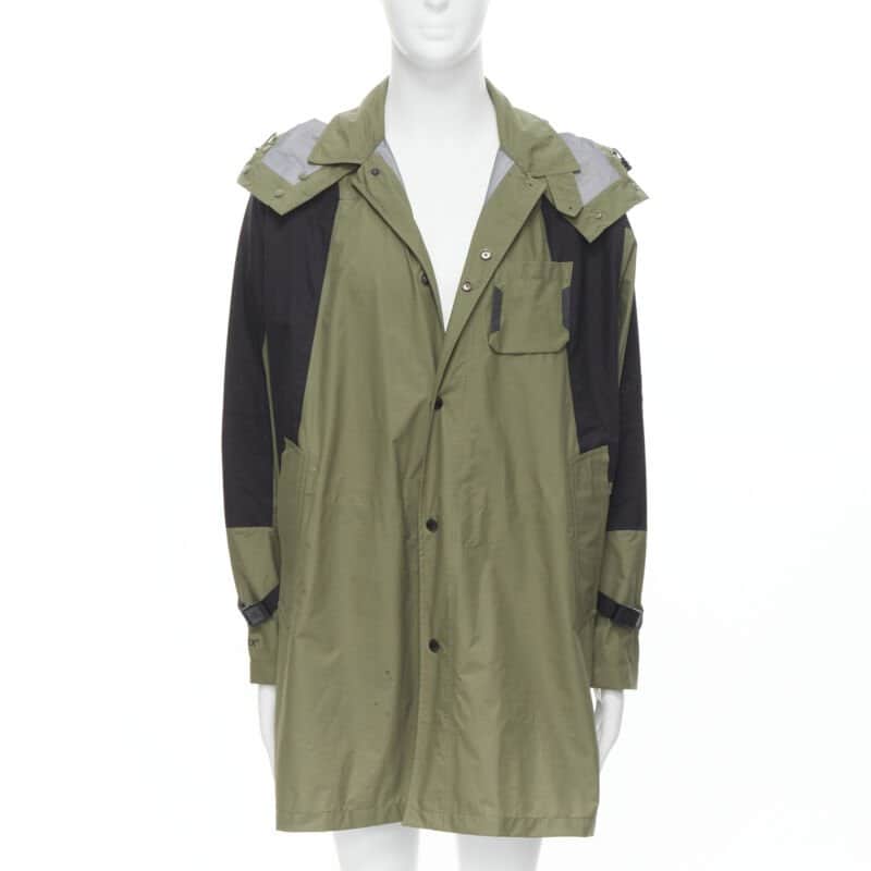 The North Face Green Gore Tex Raincoat Green Very good - Front View
