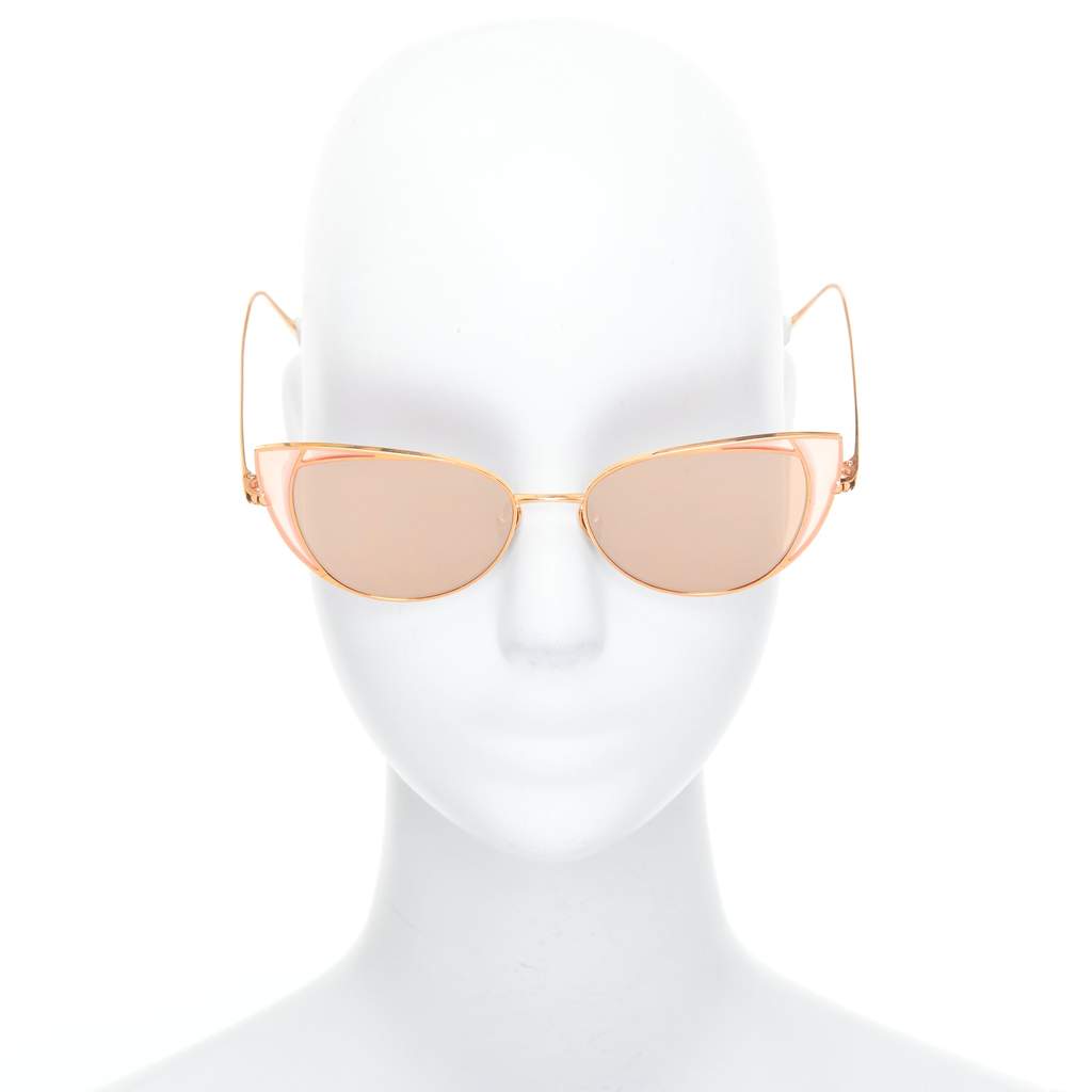 Linda Farrow LFL855/6 Des Voeux Pink Never worn - Front View