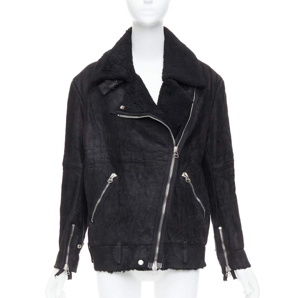 Acne Studios Velocite Black Fur Good condition - Front View