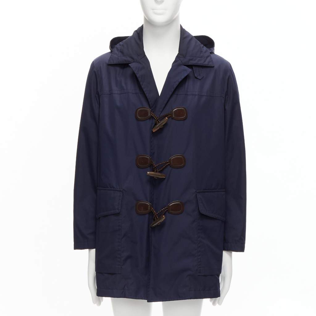 Gucci White Military Panel Jacket Navy Fair - Front View