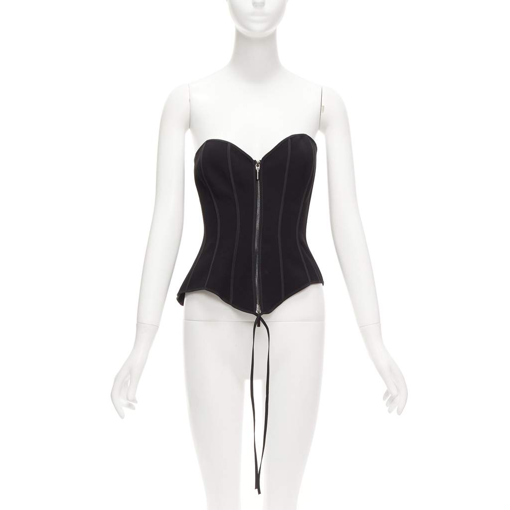 Maticevski Fable Bustier Black Polyester Never worn - Front View