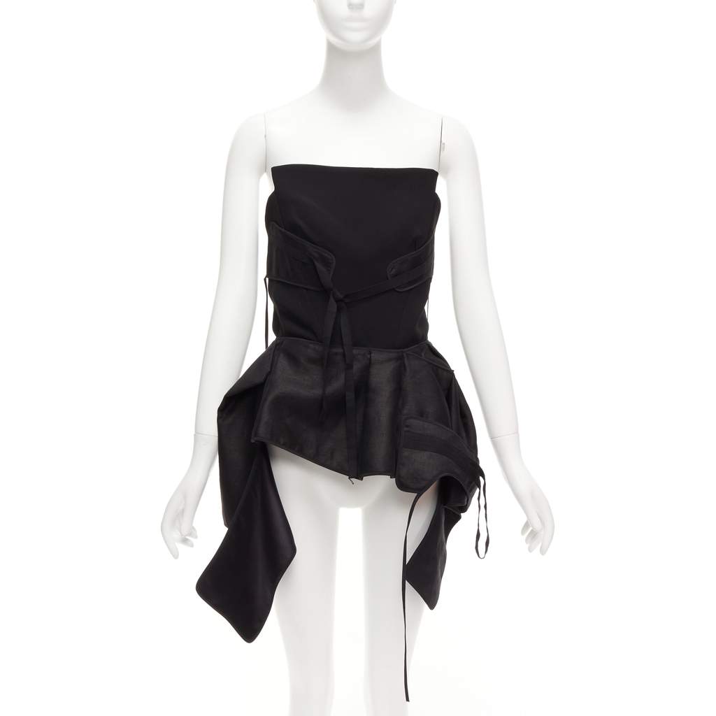 Maticevski Trinity Black Polyester Never worn - Front View