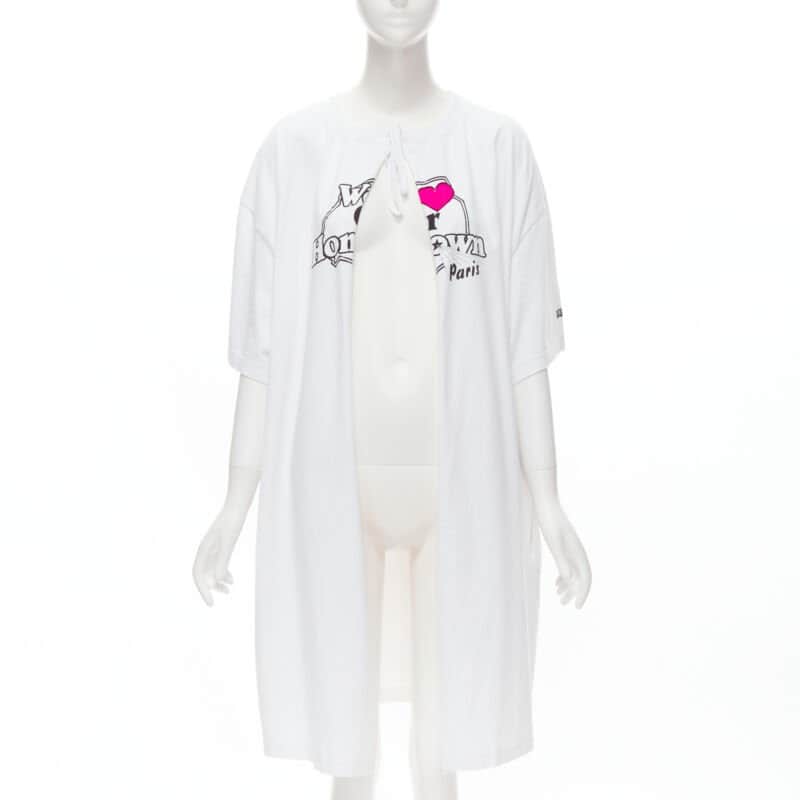 Vetements We Love Hometown Sweater White Cotton Very good - Front View