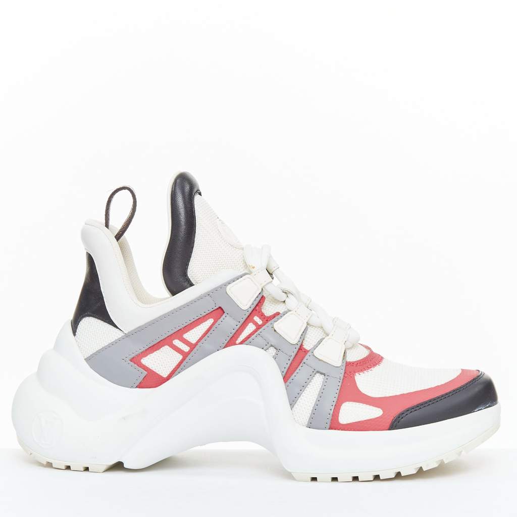 Louis Vuitton Archlight White Leather Good condition - Front View
