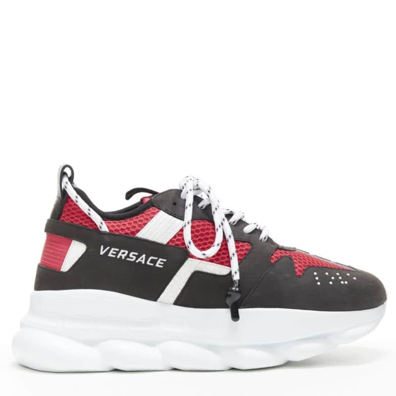 Versace Chain Reaction Shoes Black Never worn - Front View