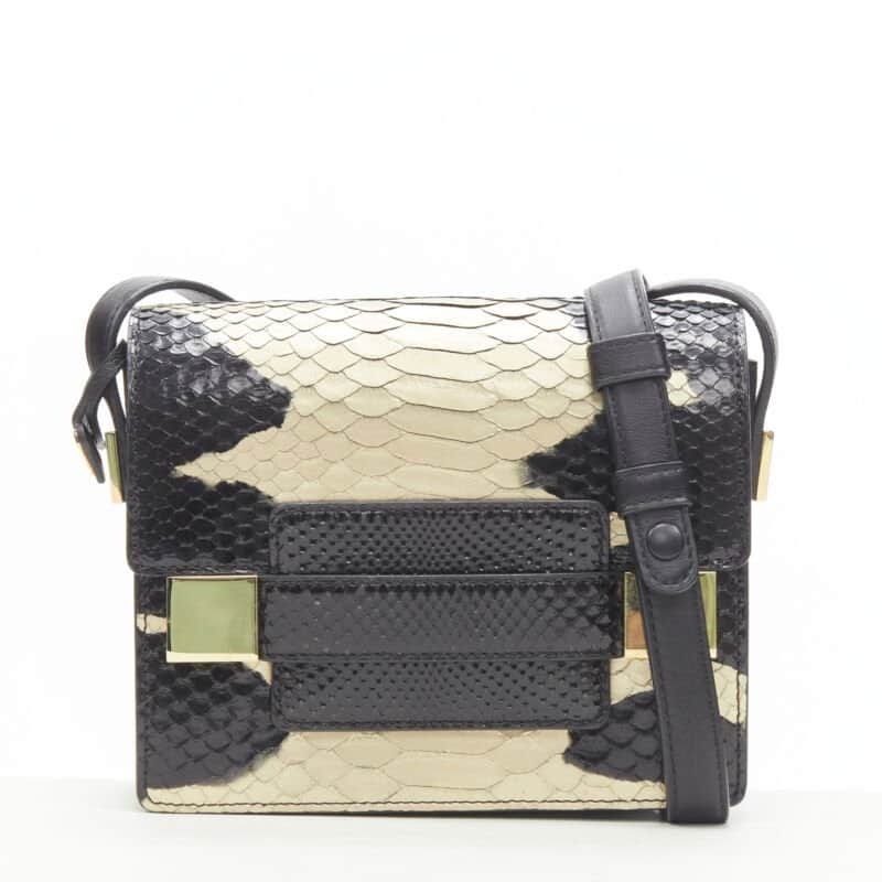 Delvaux Cagole XS Bag Black Leather Very good - Front View