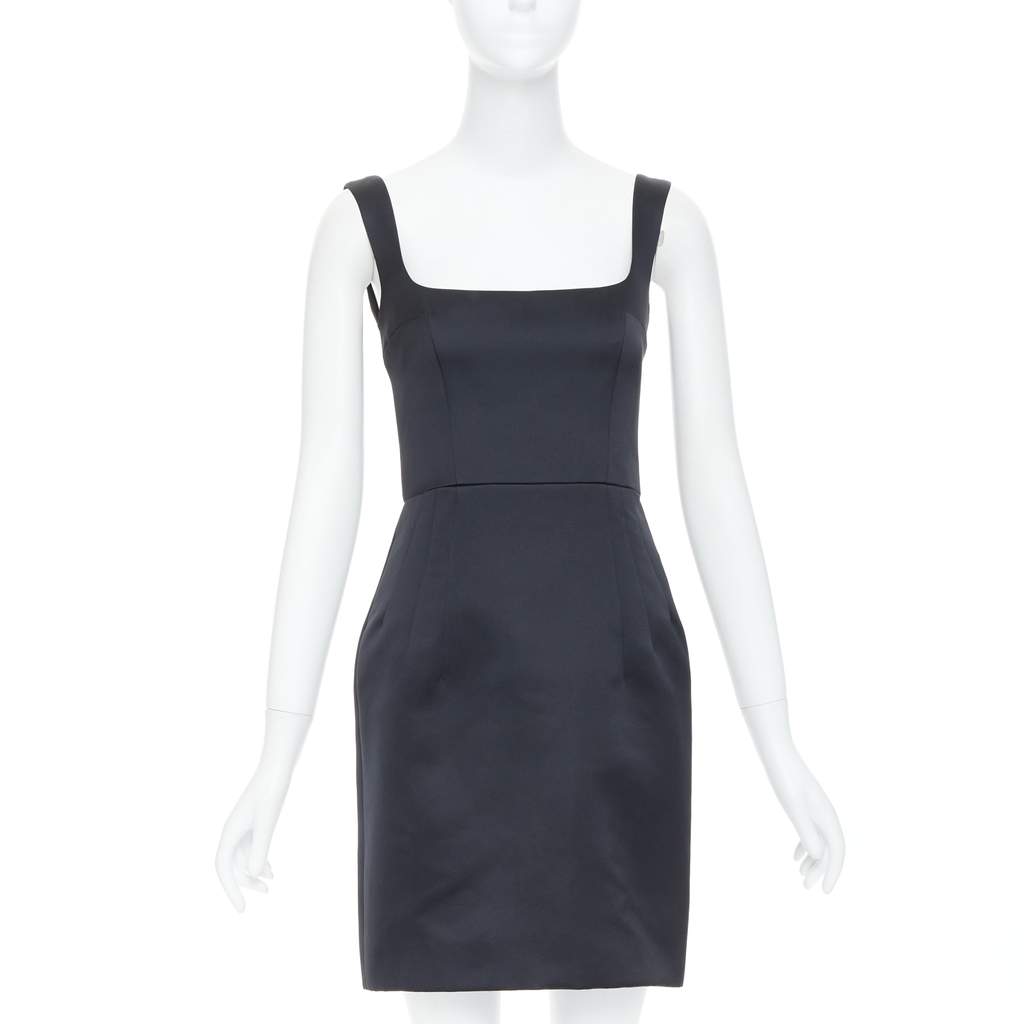 Emilia Wickstead Salma Black Polyester Very good - Front View
