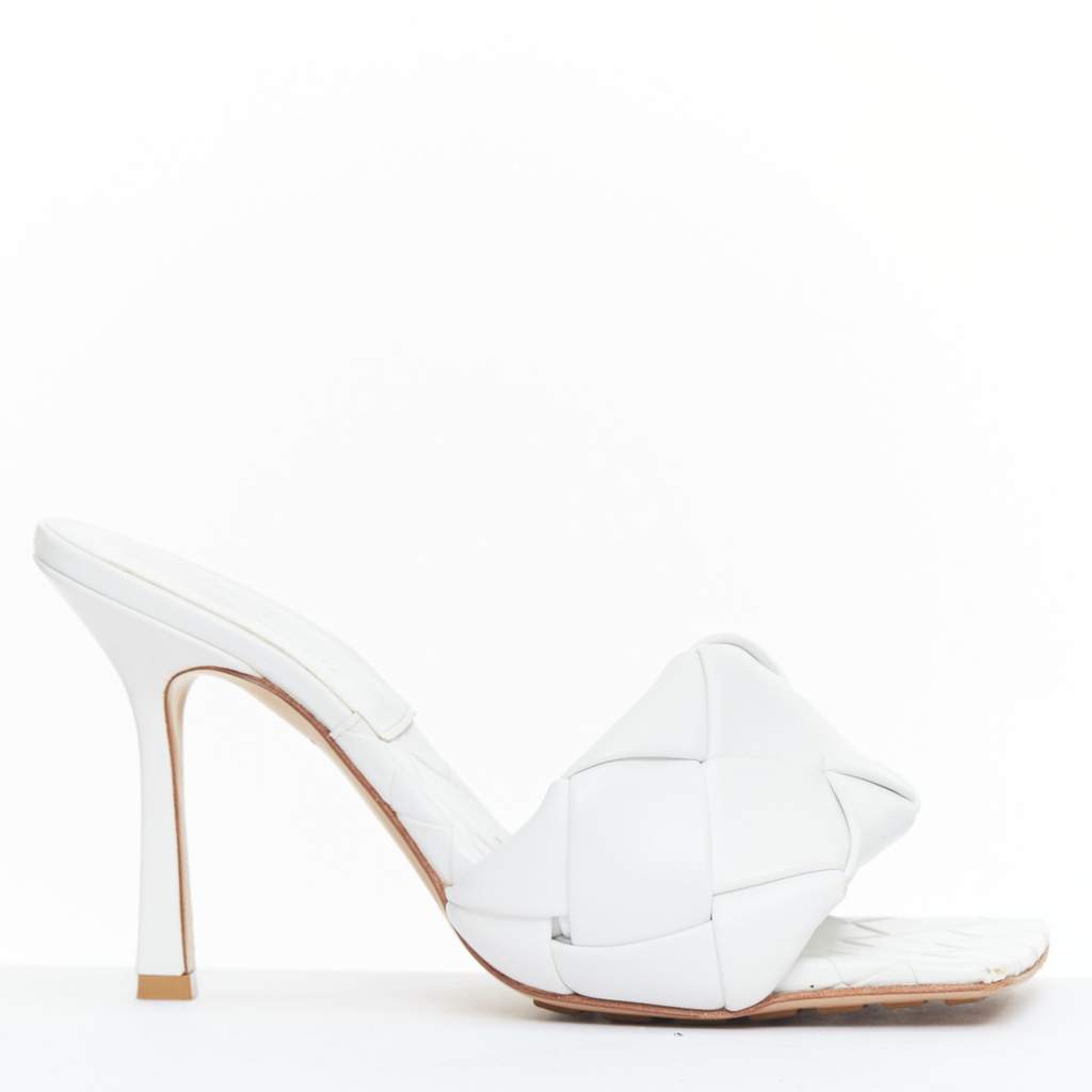 Bottega Veneta Lido White Leather Very good condition - Front View