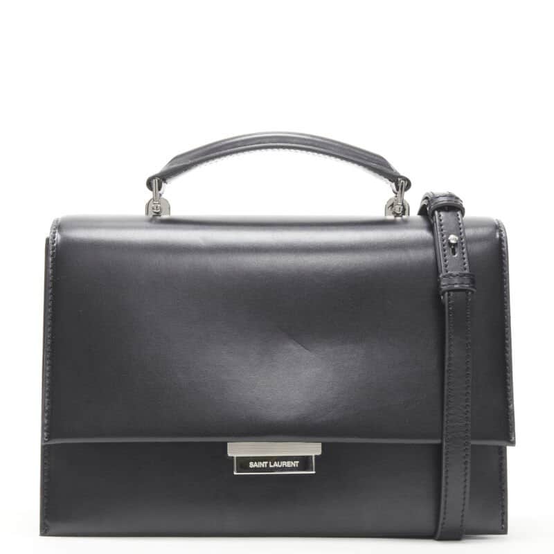 Saint Laurent Dionysus Bucket Bag Black Leather Very good - Front View