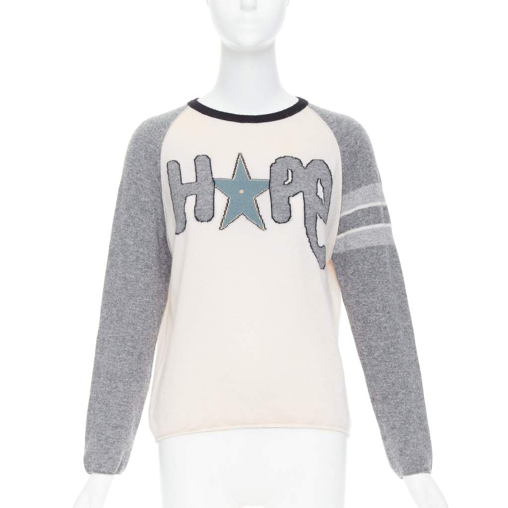 Dior Hope Star Raglan Sweater Pink Cashmere Never worn - Front View