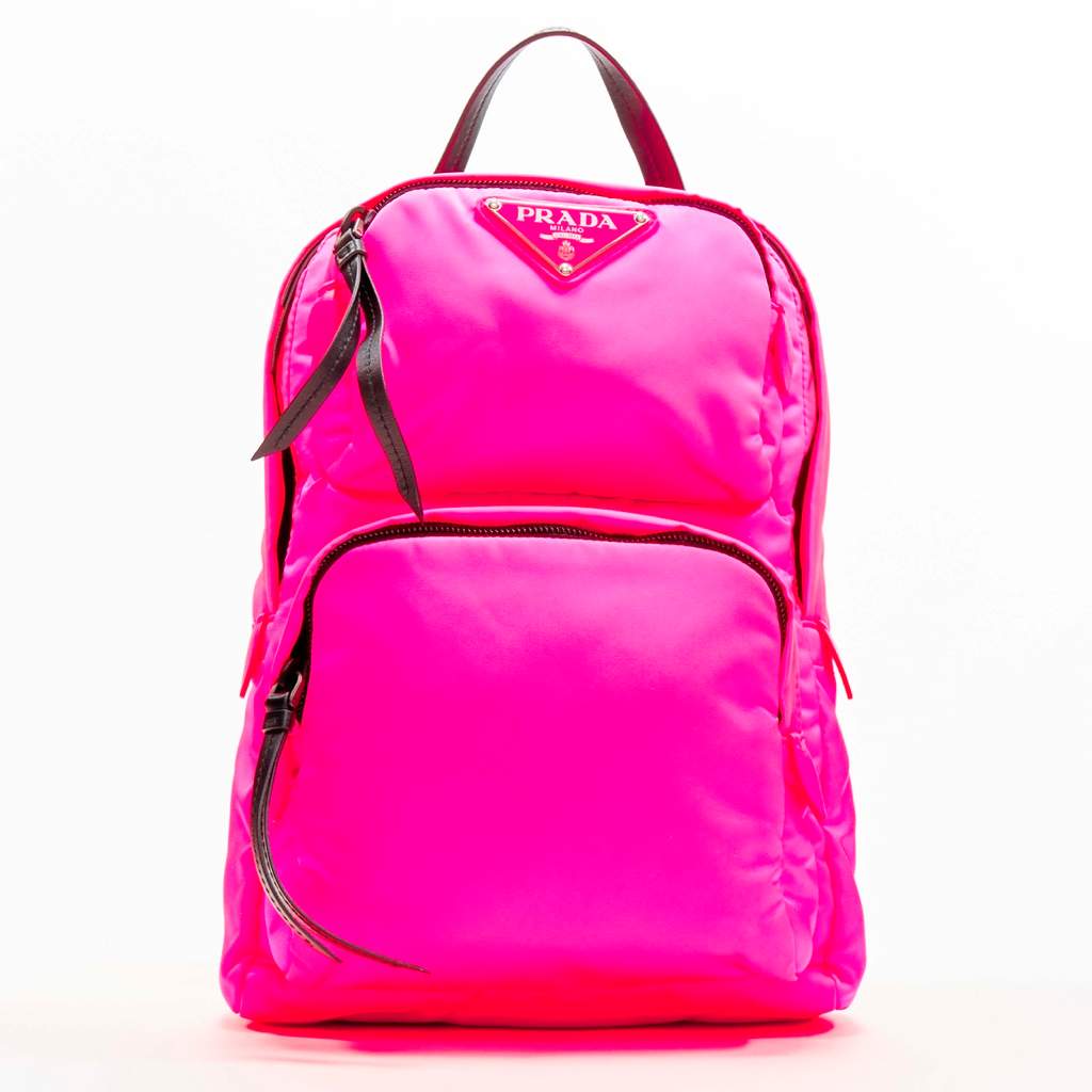 Prada Tessuto Nylon Pink Very good - Front View