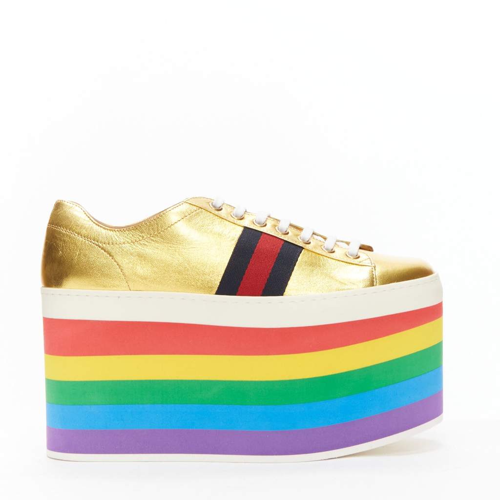 Gucci Peggy MultiColor Leather Very good - Front View