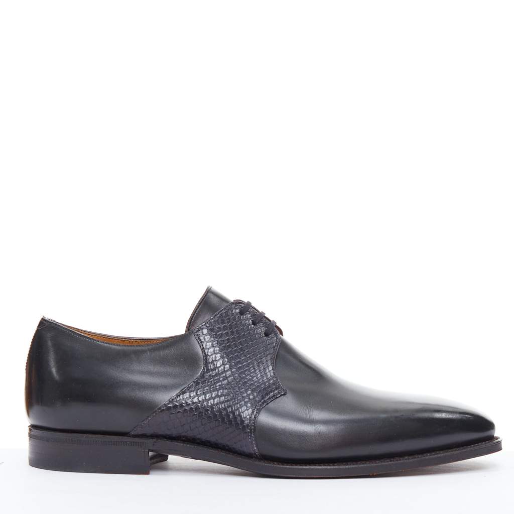 Corthay Sade Black Leather Good condition - Front View