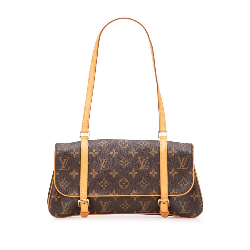 Louis Vuitton Monogram Marelle Shoulder Bag Brown Canvas Good condition - Front View