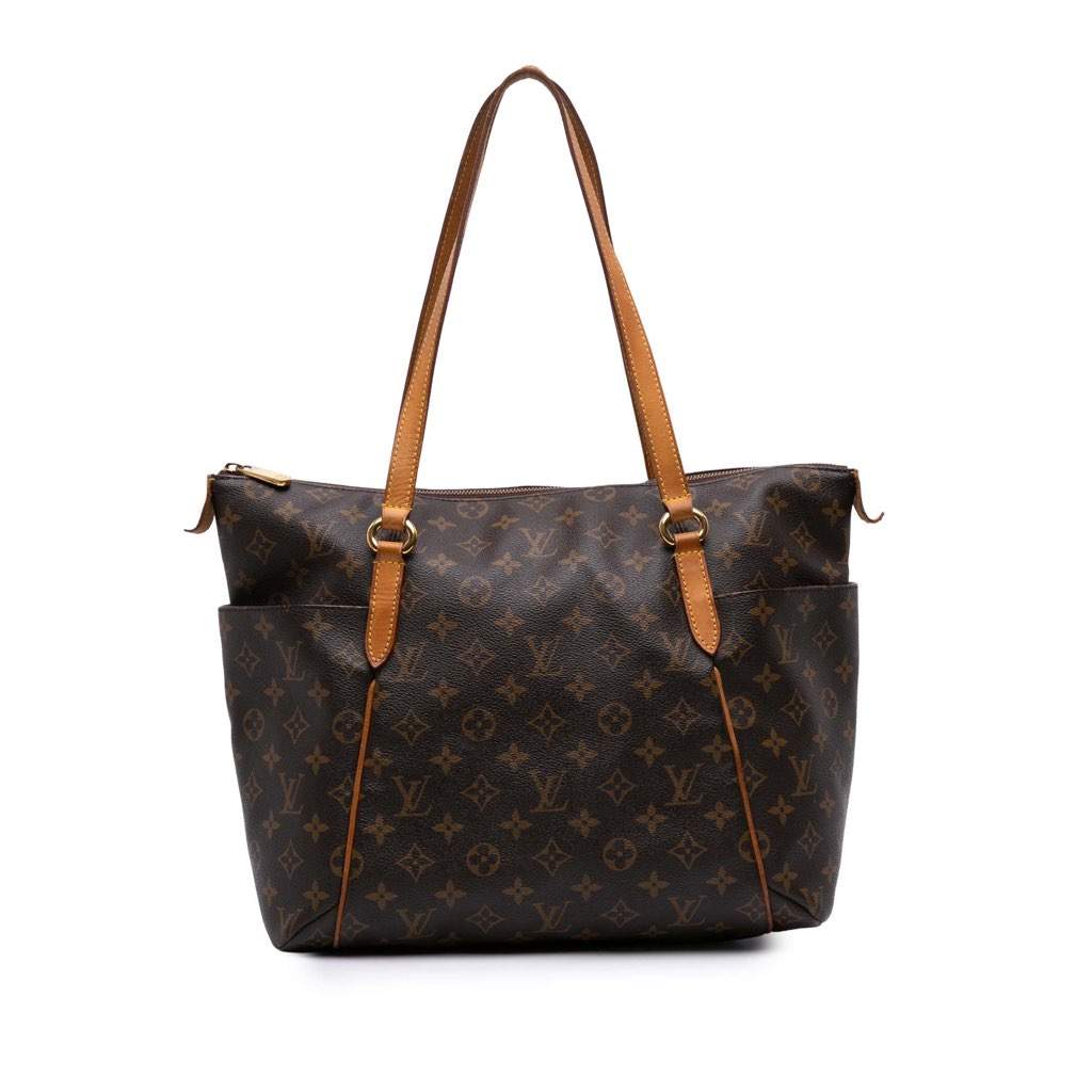 Louis Vuitton Monogram Totally MM Brown Canvas Good - Front View
