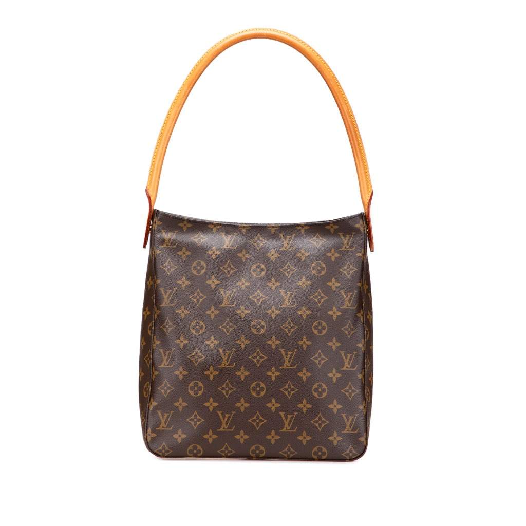 Louis Vuitton Monogram Looping GM Brown Canvas Very good - Front View