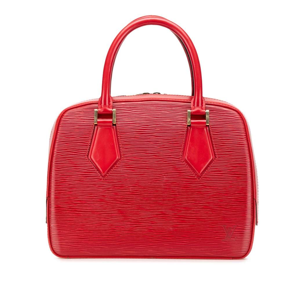 Louis Vuitton Epi Sablons Red Leather Very good - Front View