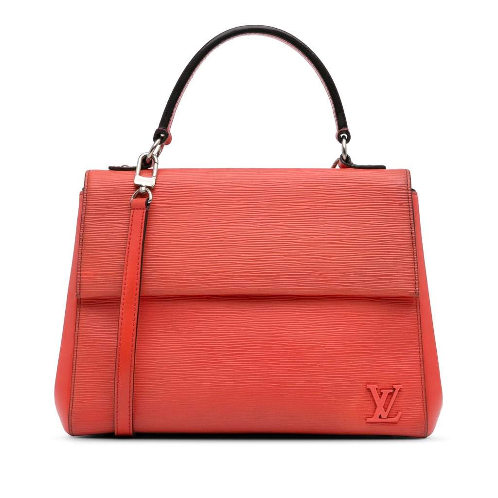 Louis Vuitton Epi Cluny BB Red Leather Very good condition - Front View