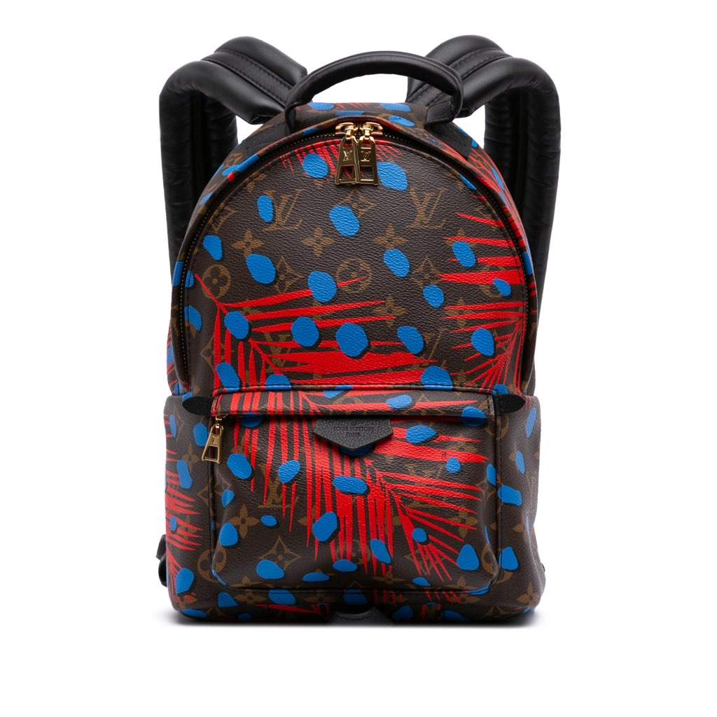 Louis Vuitton Monogram Jungle Dots Palm Springs PM Brown Canvas Very good - Front View