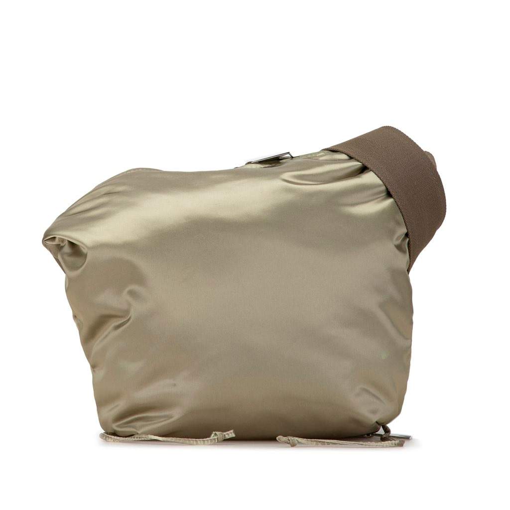 Bottega Veneta Satin Crossbody Brown Satin Very good - Front View