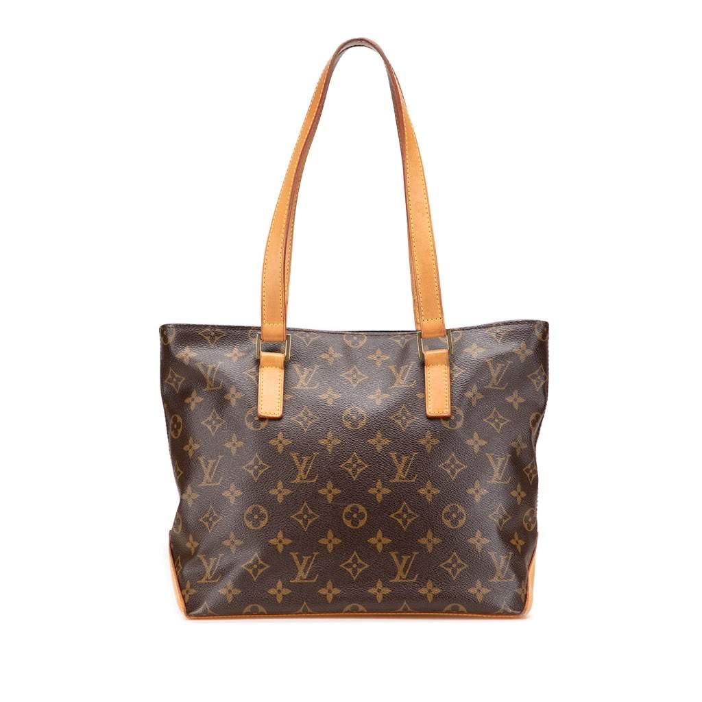 Louis Vuitton Monogram Cabas Piano Brown Canvas Good condition - Front View