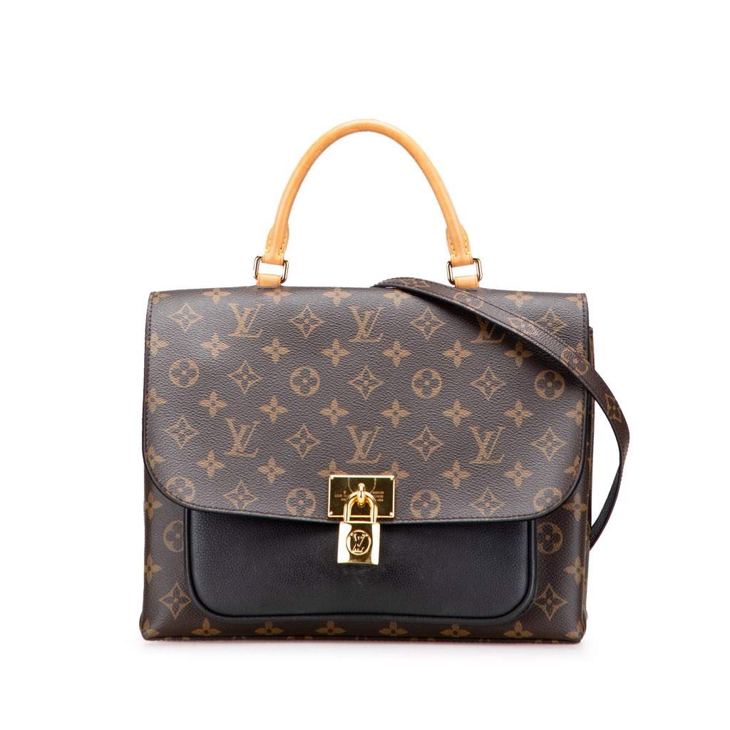 Louis Vuitton Monogram Marignan Brown Canvas Very good - Front View