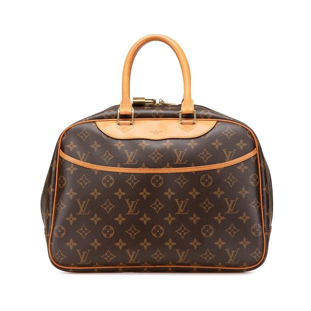 Louis Vuitton Monogram Deauville Brown Canvas Good condition - Front View