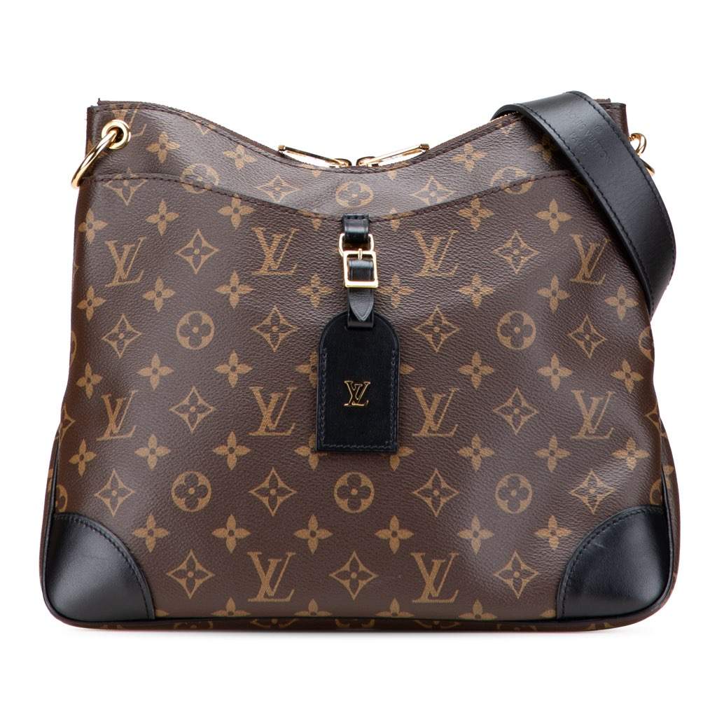 Louis Vuitton Monogram Odeon MM Brown Canvas Good condition - Front View