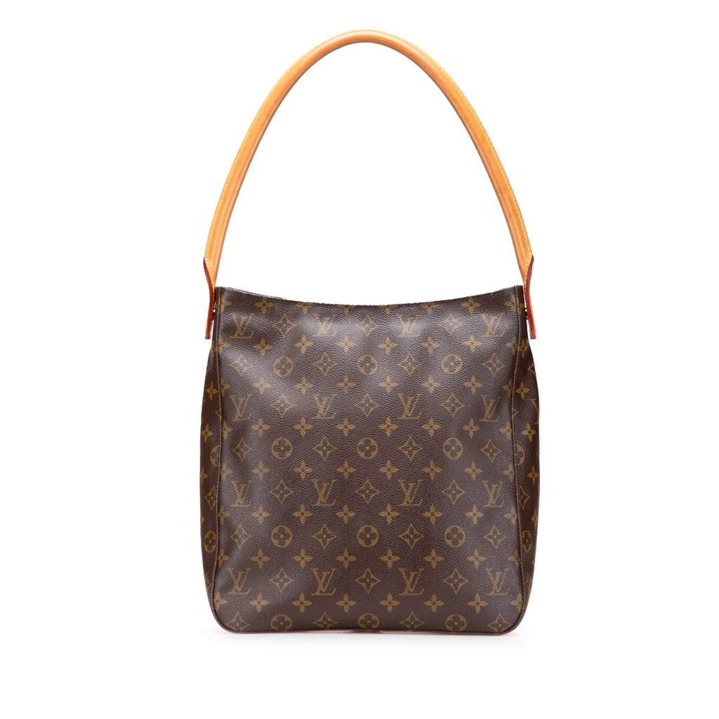 Louis Vuitton Monogram Looping GM Brown Canvas Very good - Front View