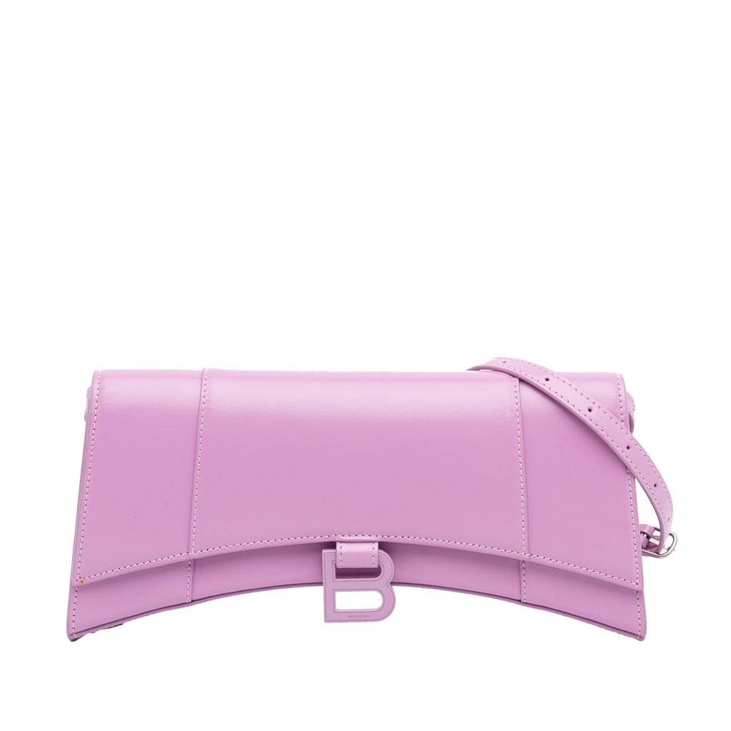 Balenciaga Hourglass Stretch Pink Leather Very good - Front View