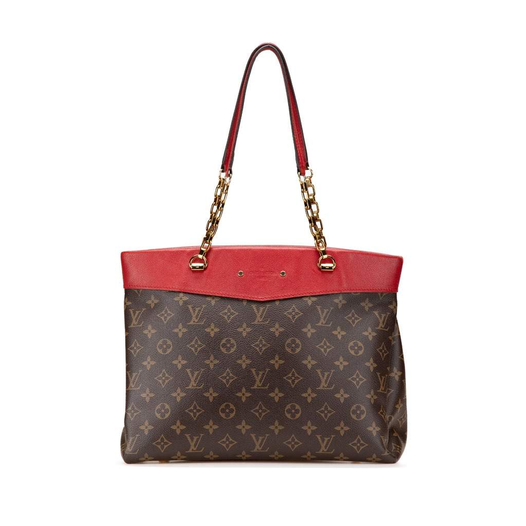 Louis Vuitton Monogram Pallas Shopper Brown Canvas Good condition - Front View