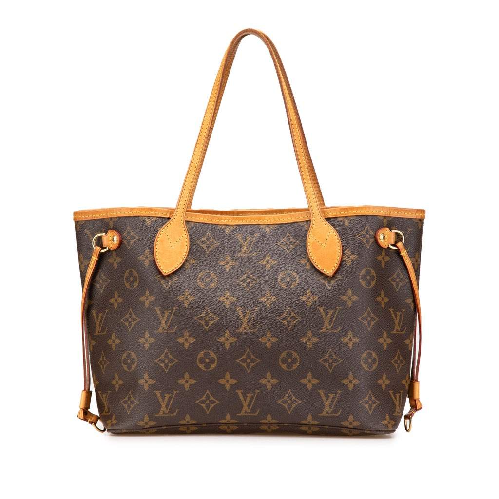 Louis Vuitton Monogram Neverfull PM Brown Canvas Good condition - Front View