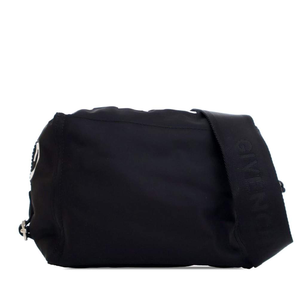 Givenchy Small Nylon Pandora Crossbody Black Good - Front View
