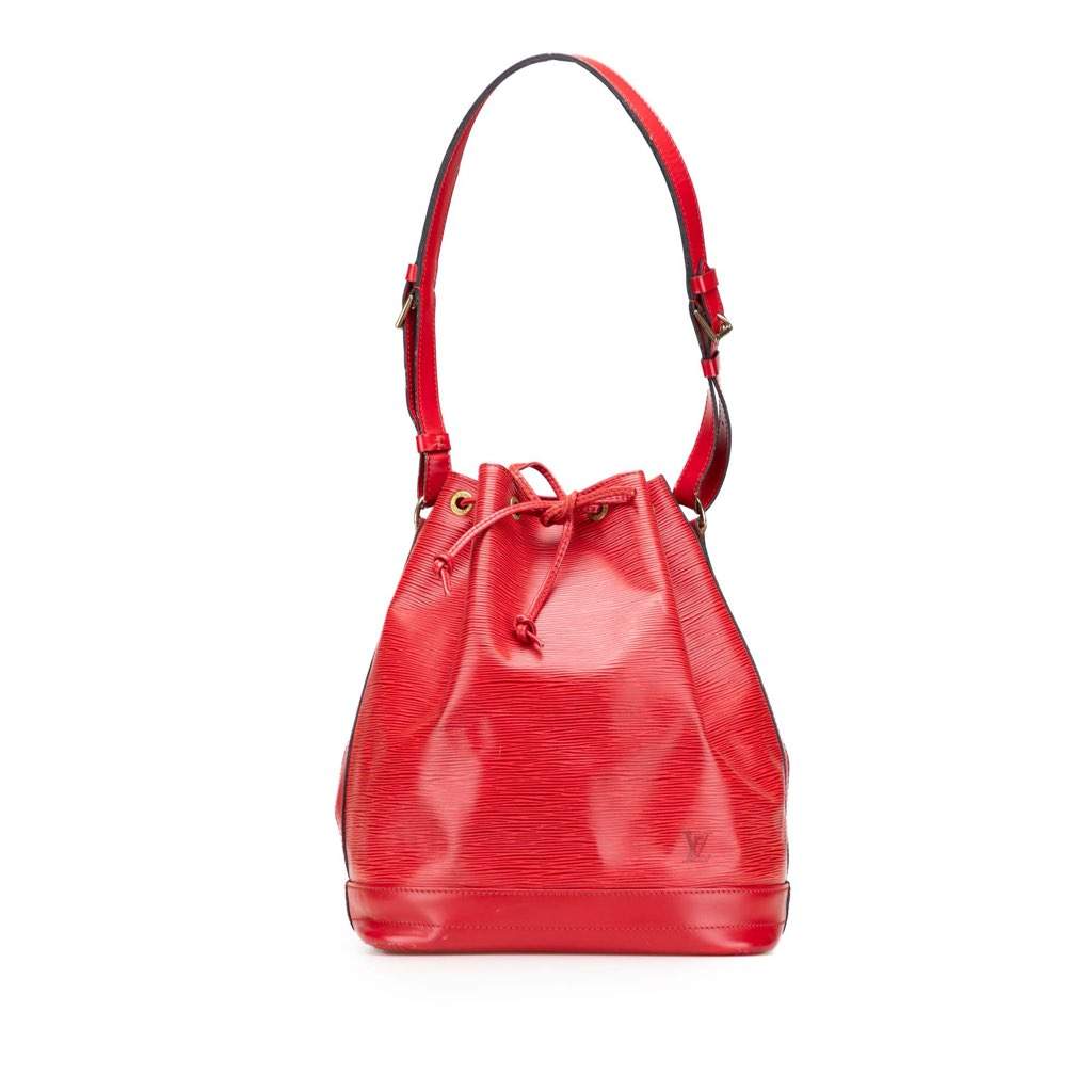 Louis Vuitton Epi Noe GM Red Leather Good - Front View