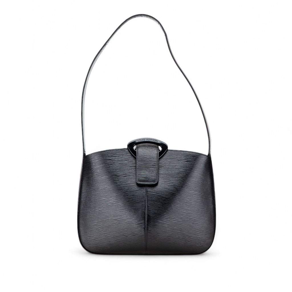 Louis Vuitton Epi Reverie Black Leather Good - Front View