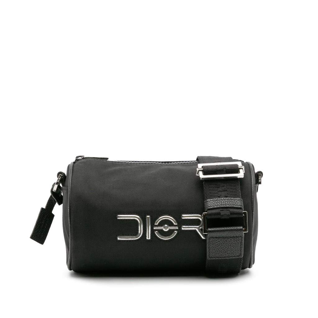 Dior Hajime Sorayama Nylon Roller Bag Black Very good - Front View